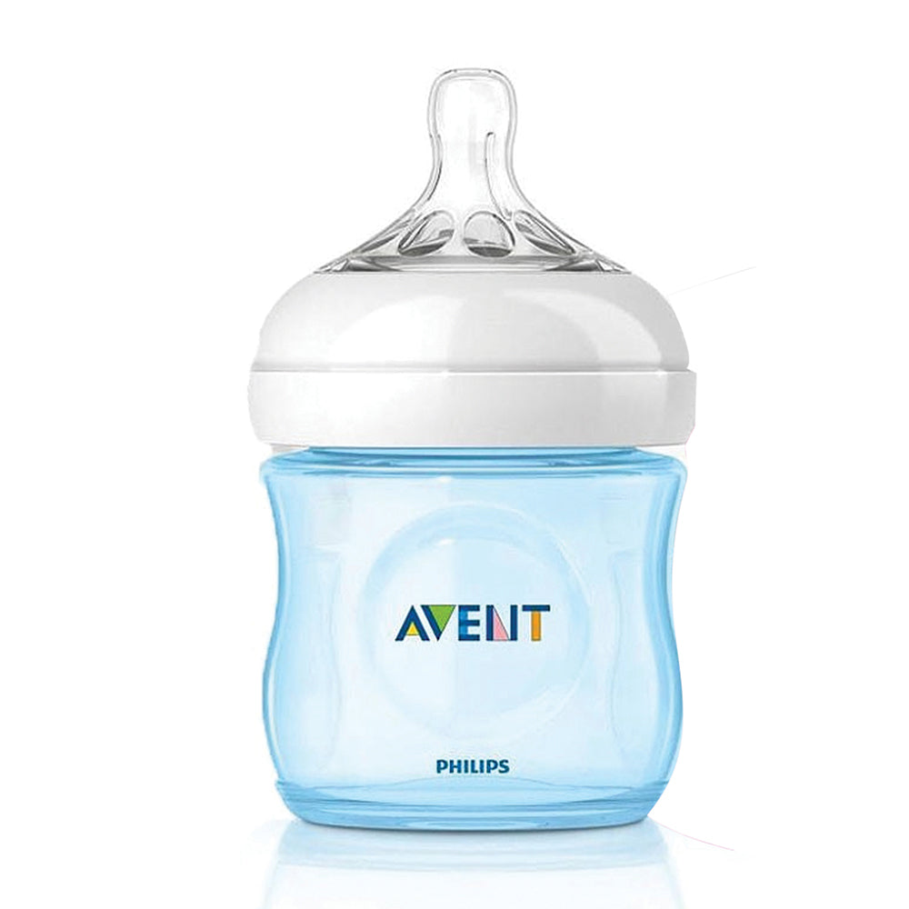 tetero natural 4oz azul x1