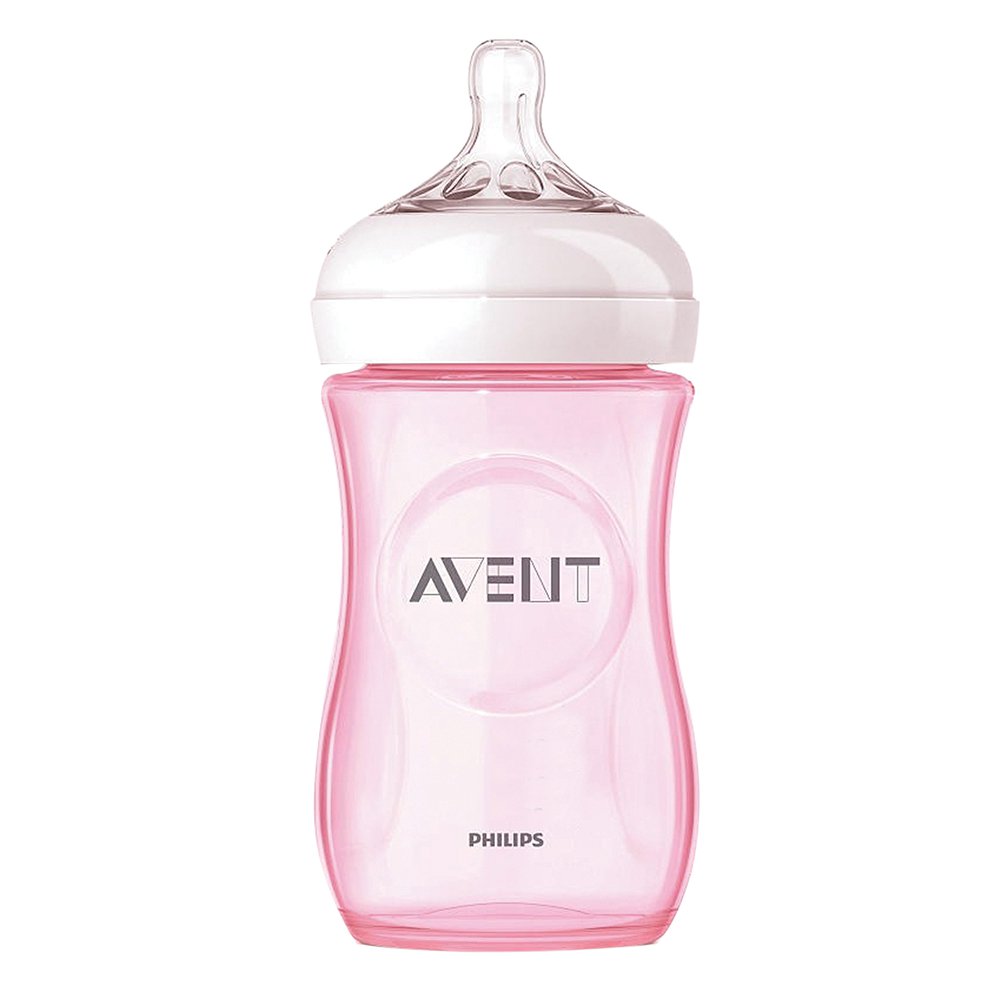 tetero natural 9oz rosado x1
