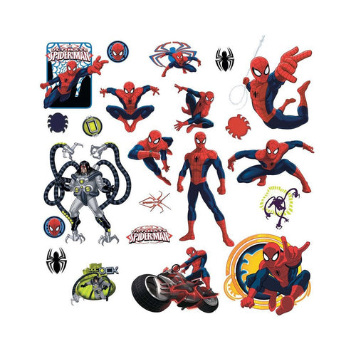 vinilo decorativo reutilizable spiderman ultimate pequenos
