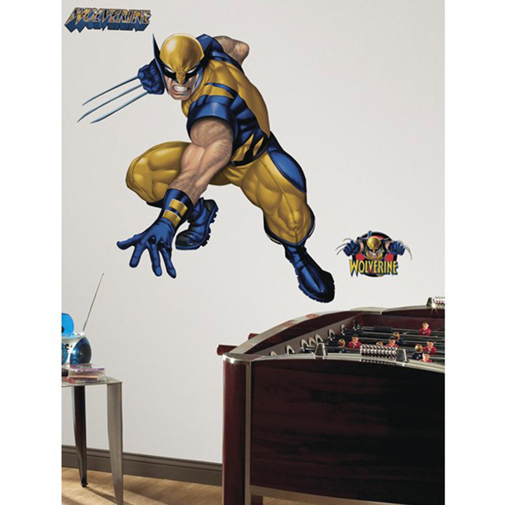 vinilo decorativo reutilizable wolverine