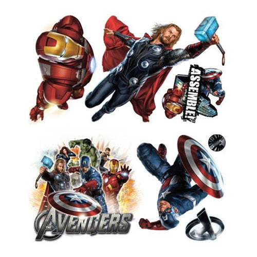 vinilo decorativo reutilizable avengers
