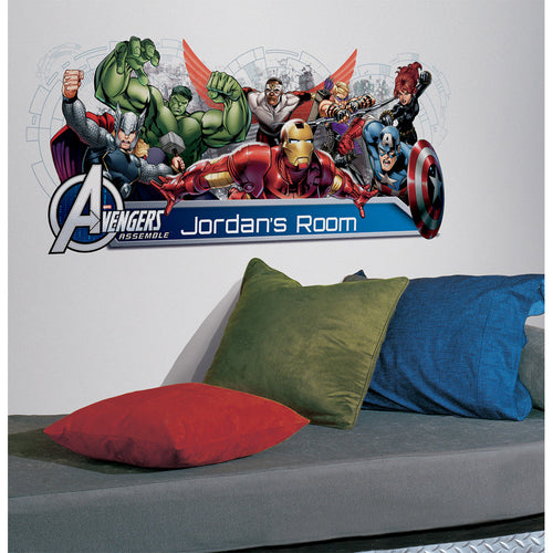 vinilo decorativo reutilizable encuentrate con tus avengers