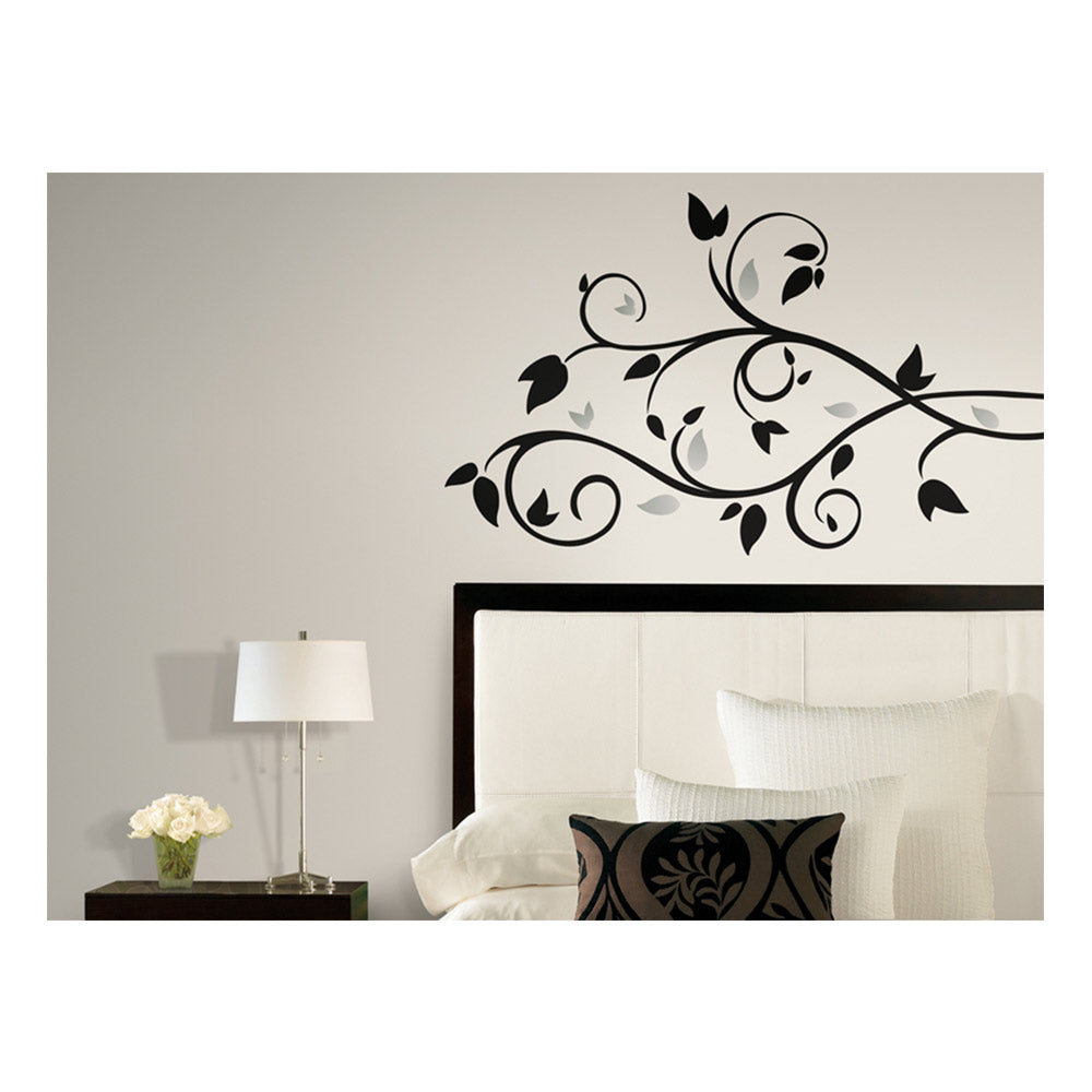 vinilo deco reutilizable hoja de plata