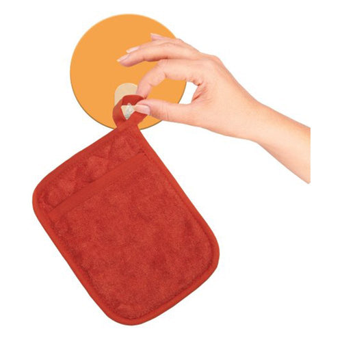 gancho magico reutilizable naranja