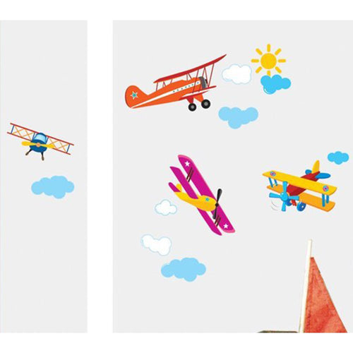 vinilo decorativo fixpix aviones 35x50cm