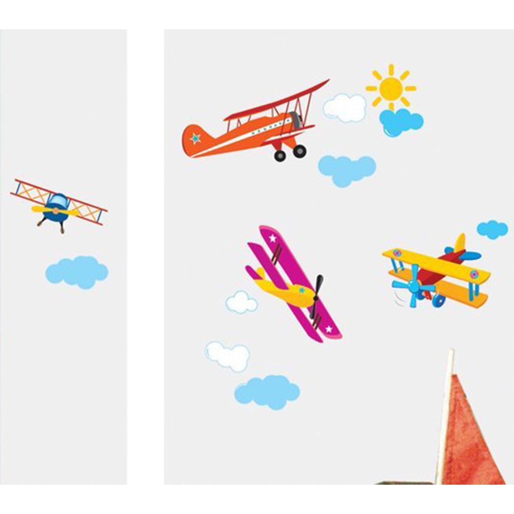vinilo decorativo fixpix aviones 35x50cm