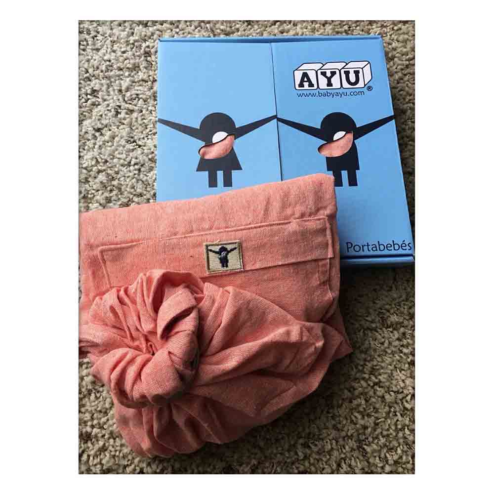 bandolera de argollas proteccion anaranjado talla l