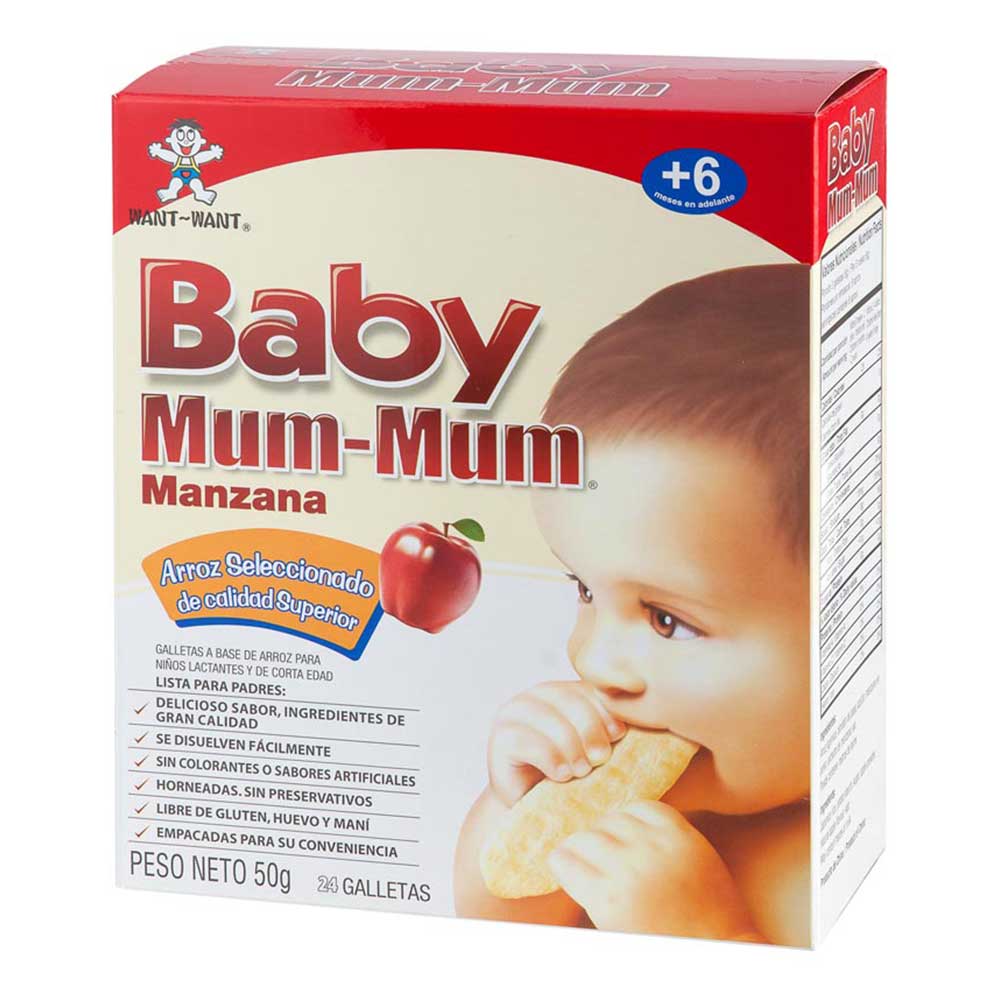baby mum mum manzana