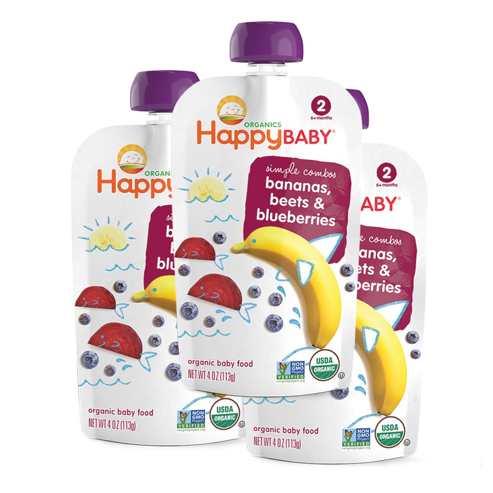 tripack compota etapa 2 banano  remolacha y arandano