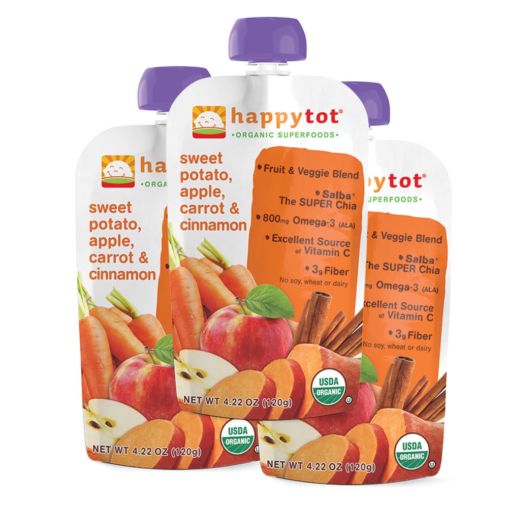 tripack compota etapa 4 papa dulce  manzana y zanahoria