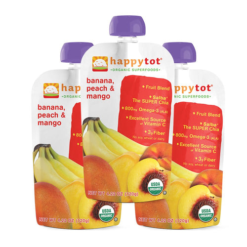 tripack compota etapa 4 banano  mango y durazno