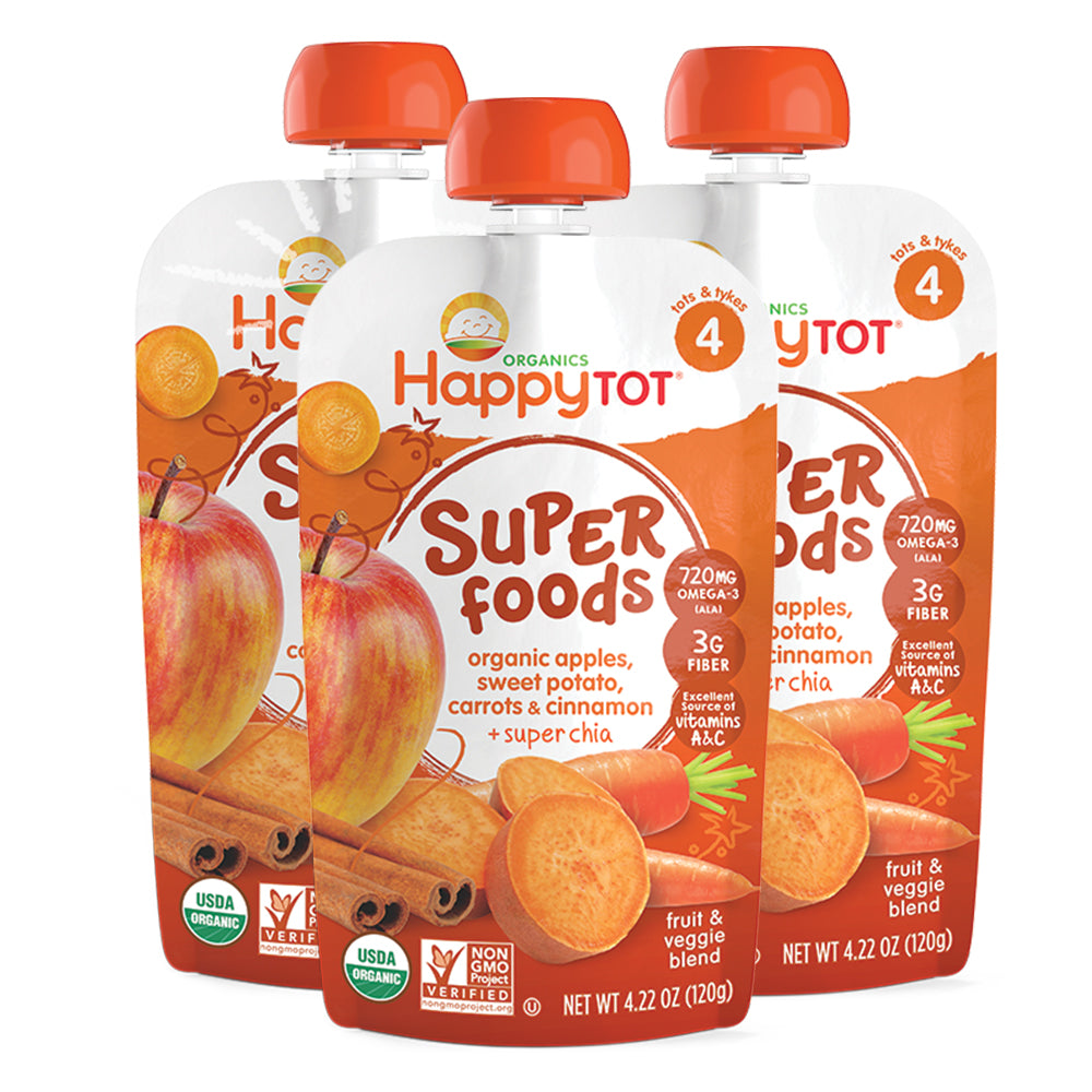 tripack compota etapa 4   manzana  papa dulce  zanahoria y canela organica   super chia