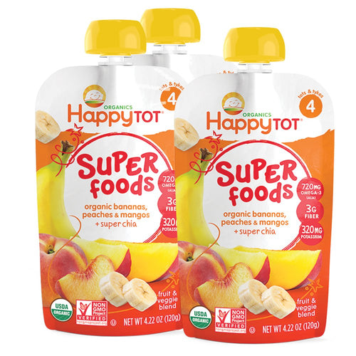 tripack compota etapa 4   banano  durazno y mango organico   super chia