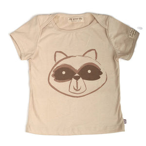camiseta mapache 6 9