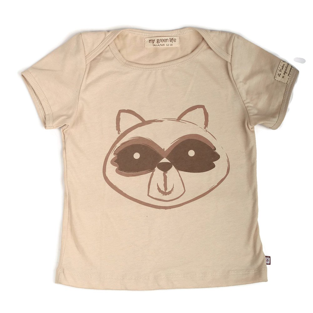camiseta mapache 6 9