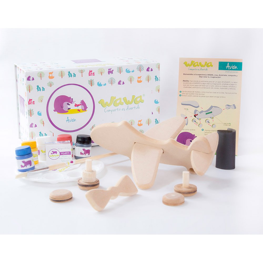 kit avion para armar y decorar