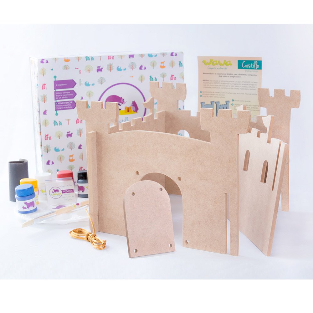 castillo para armar y decorar