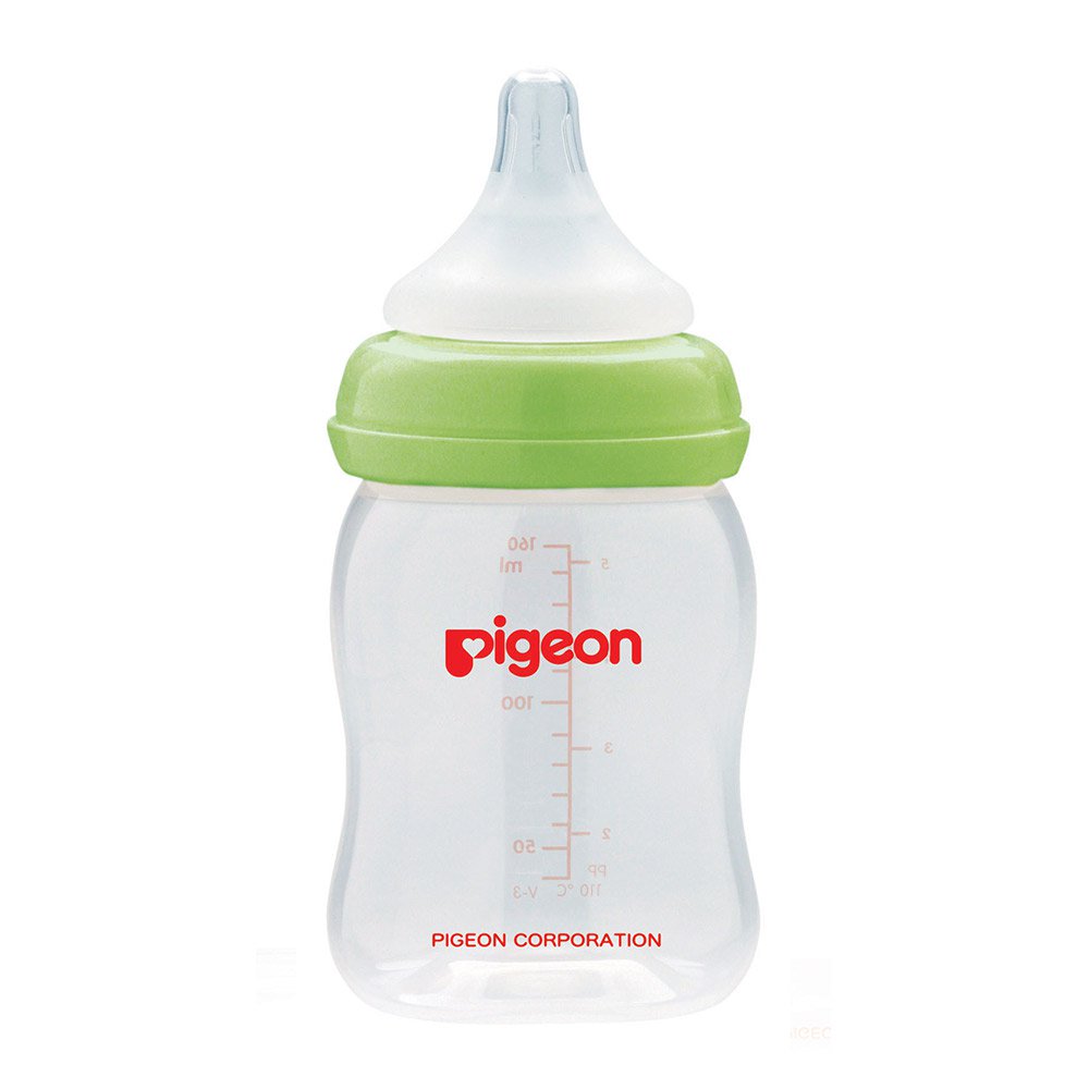 biberon boca ancha 160ml   5oz pp bpa free verde