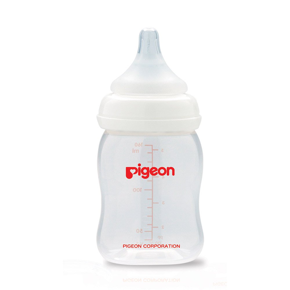 biberon boca ancha 160ml   5oz pp bpa free blanco