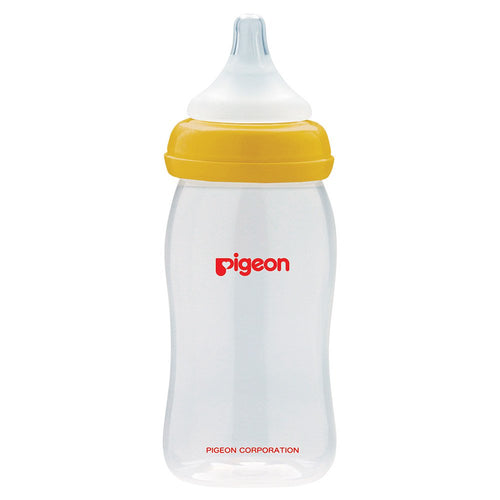biberon boca ancha 240ml   8oz pp bpa free naranja