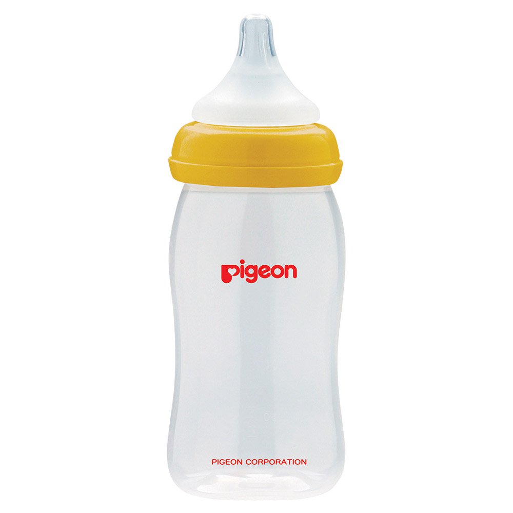 biberon boca ancha 240ml   8oz pp bpa free naranja