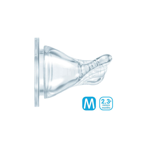 chupo peristaltico boca estandard x 2 talla m