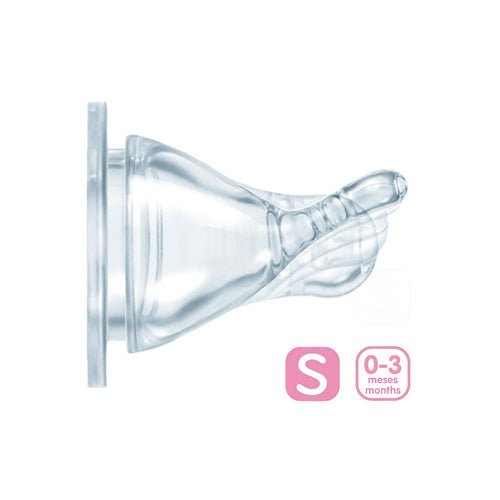 chupo peristaltico boca estandard x 2 talla s