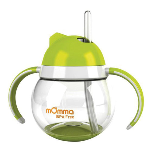 momma taza con sorbeto agarraderas verdes