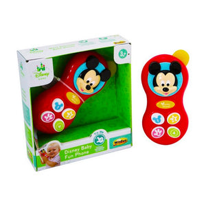 telefono divertido mickey con luces y sonidos