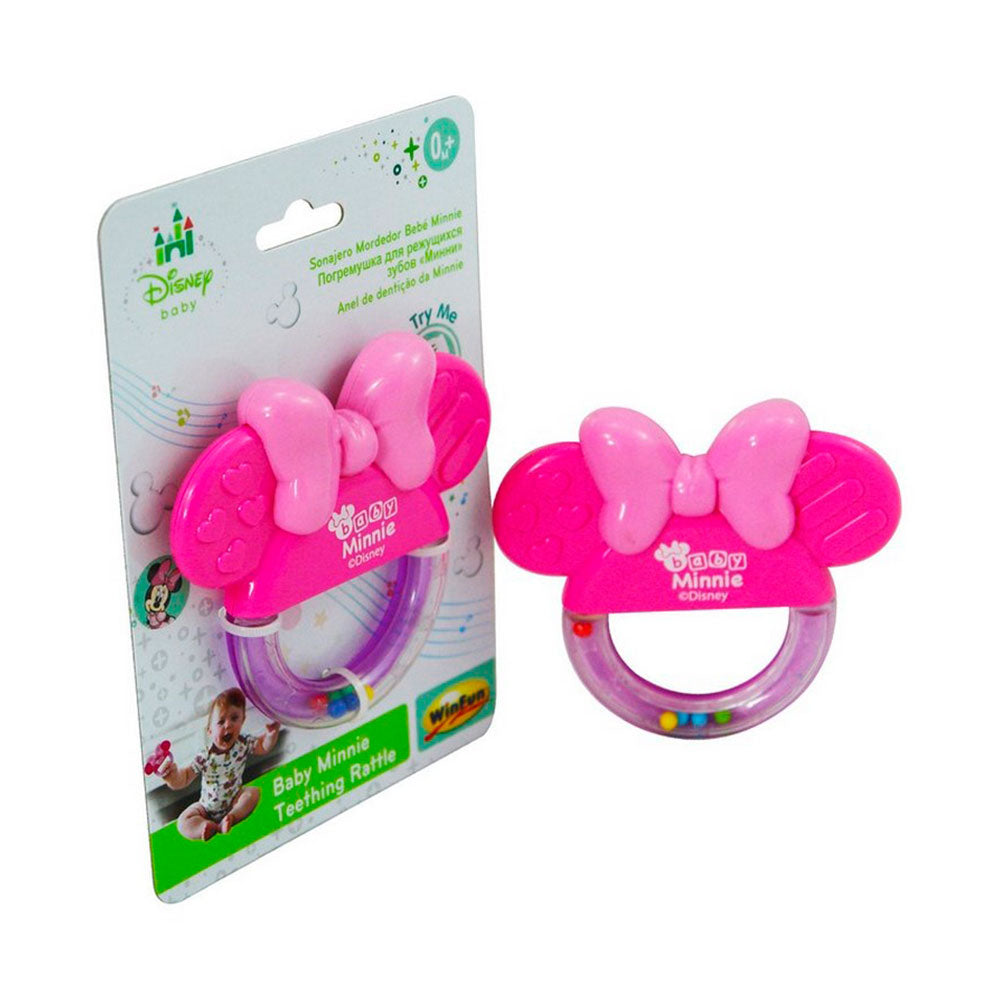 sonajero minni mouse con mordederas