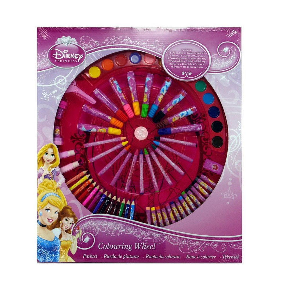 set artistico en rueda princesas disney