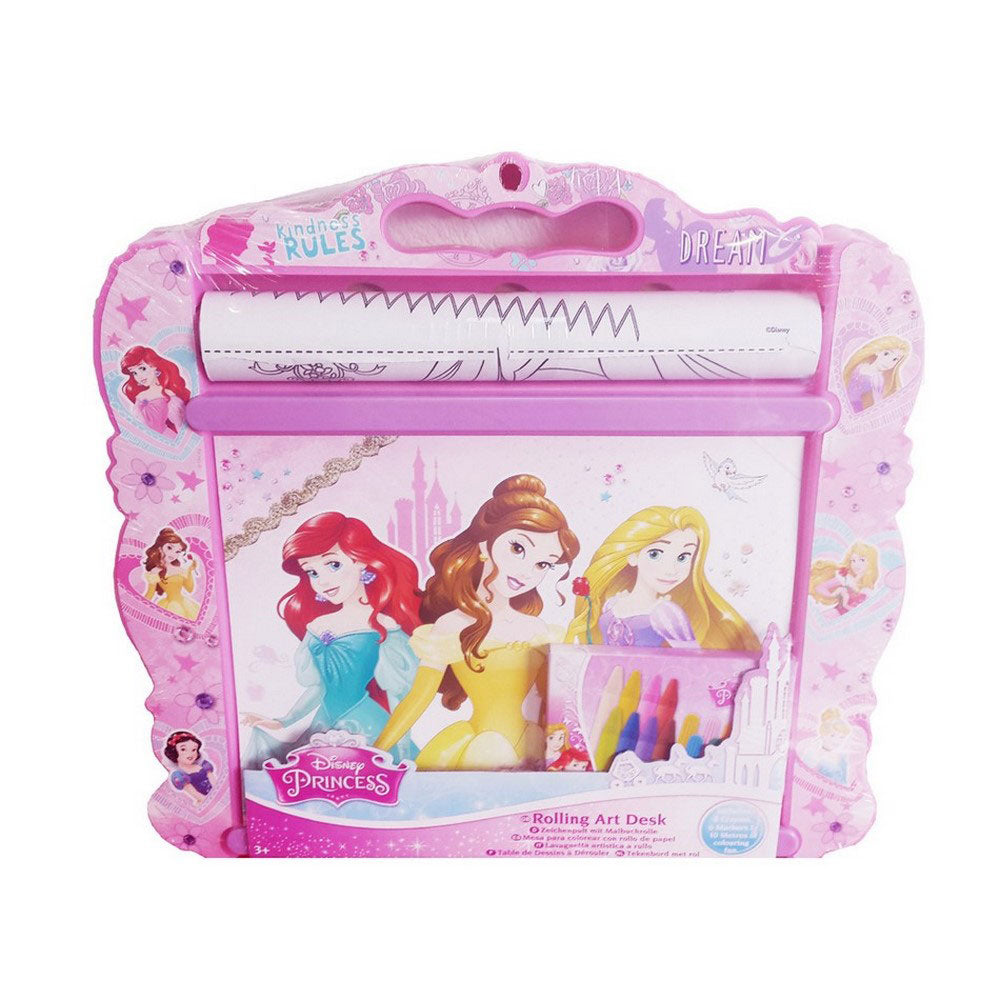 tabla  de  trabajo  rolling  art  princesas   dima juguetes