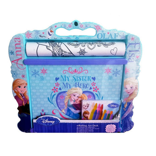 tabla  de  trabajo  rolling  art  frozen   dima juguetes