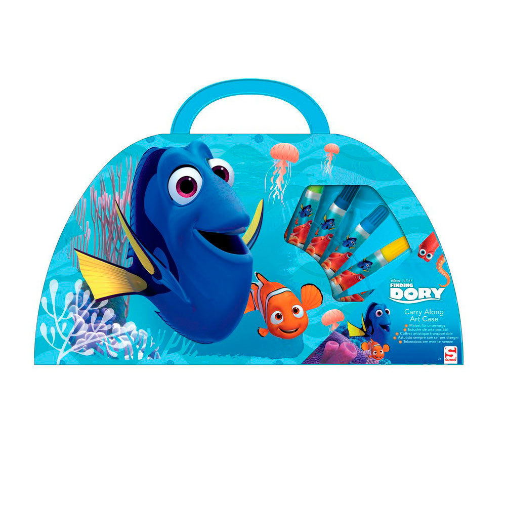 set artistico media luna buscando a dory