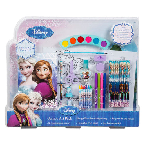 set artistico para ninas jumbo frozen