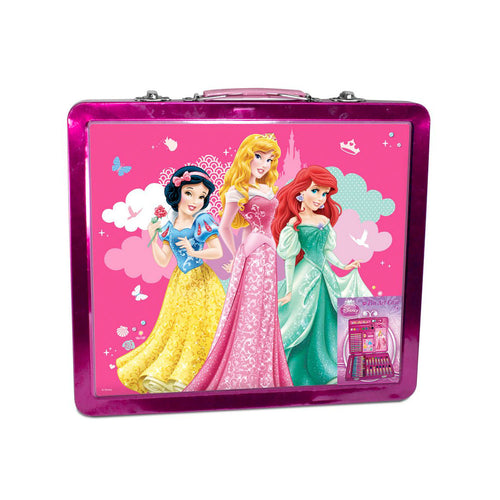 princesas  maletin  de  arte  en  lata   dima juguetes