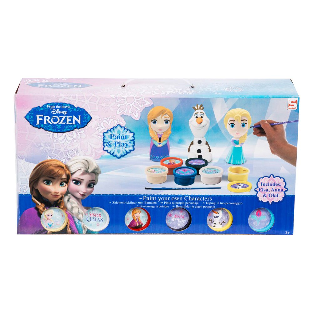 pinta tus personajes frozen