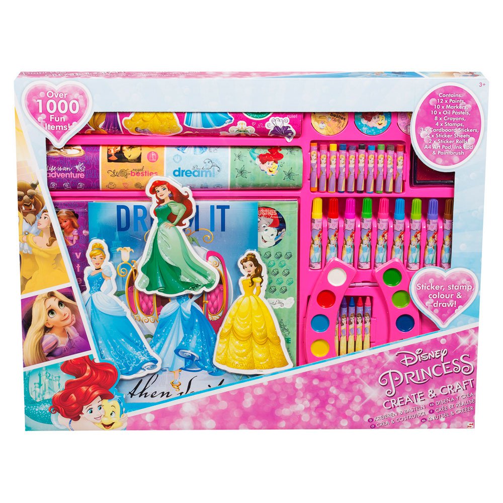set artistico 1000 piezas de princesas