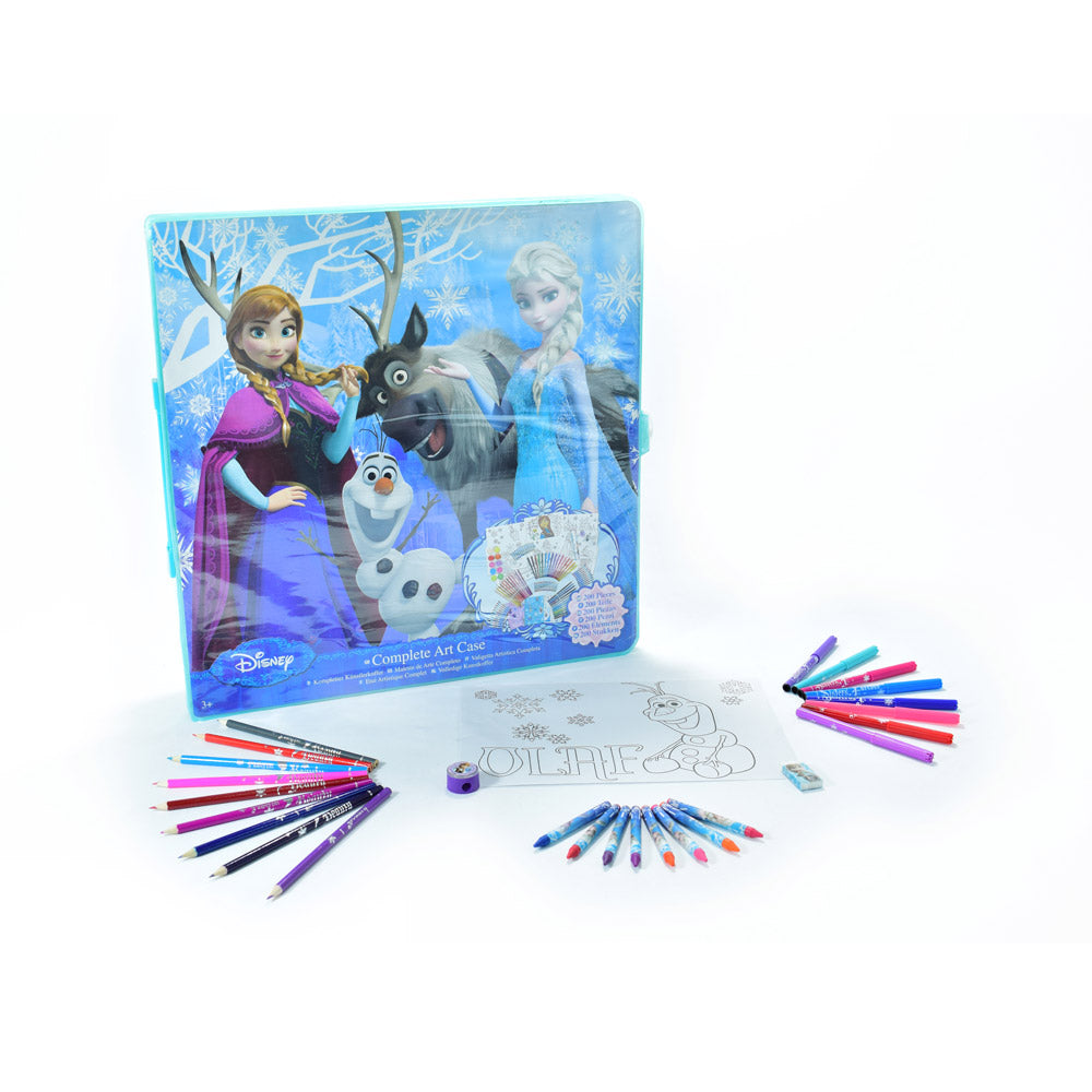 set de arte en caja de 200 piezas frozen
