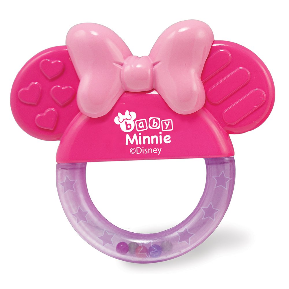 sonajero con mordedera baby minnie