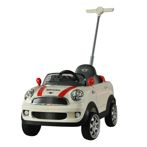 push car mini cooper blanco