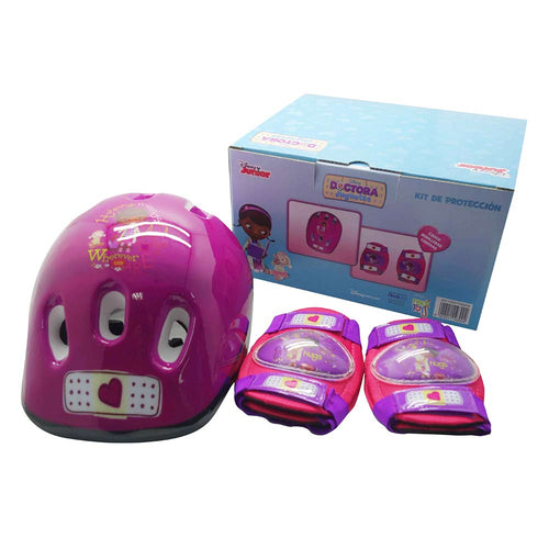 set de proteccion doctora juguetes con casco