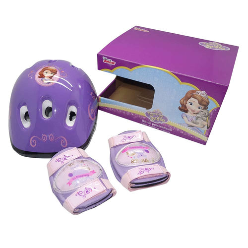 set de proteccion princesa sofia con casco
