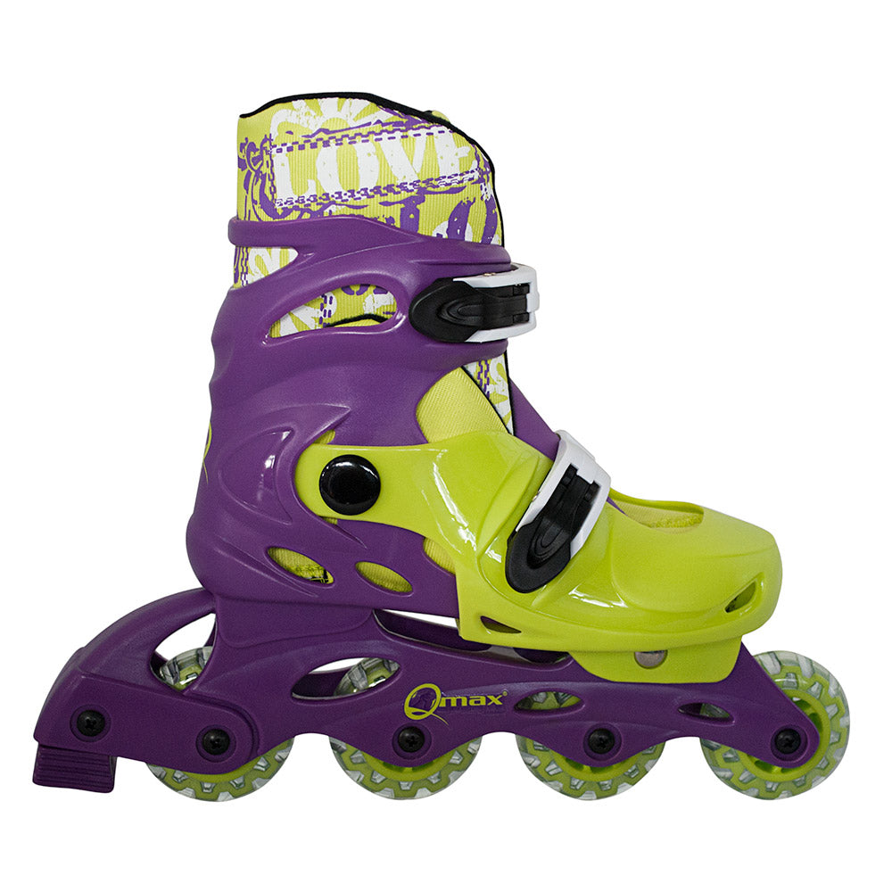 patines ajustables qmax l new morado