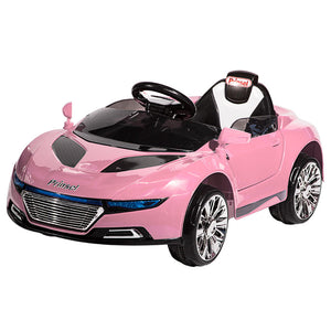 carro electrico automovil tipo jaguar pink con control