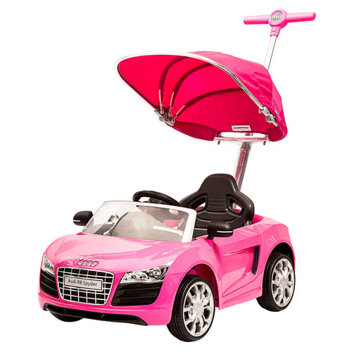 push car audi pink