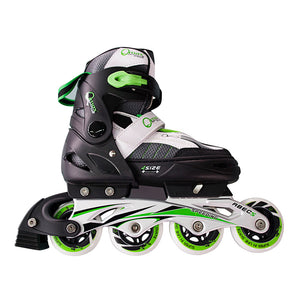 patines ajustables fitness qmax l verde