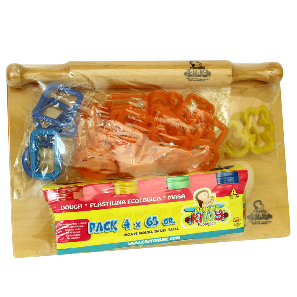 superkit de plastilina ecologica