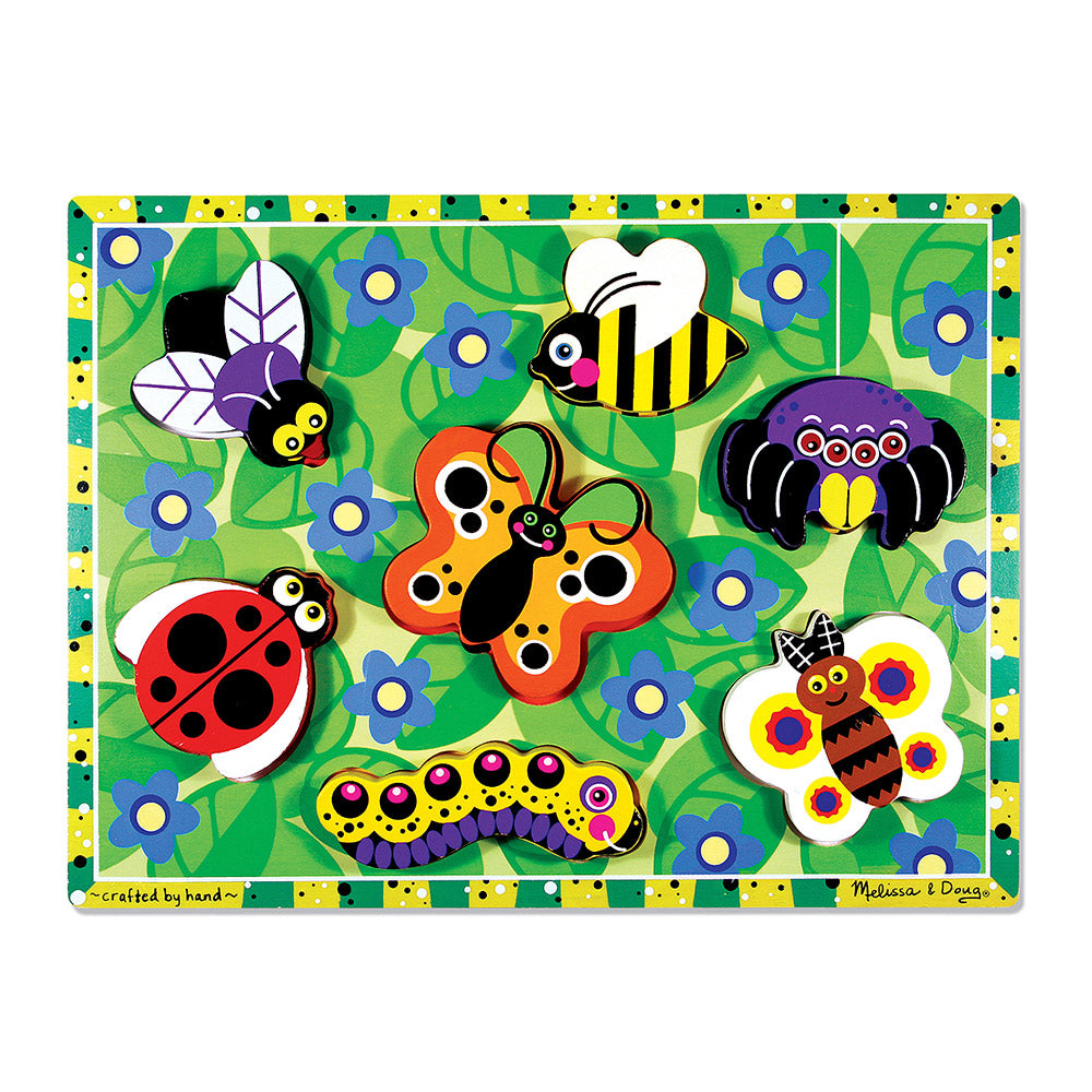 rompecabeza en relieve   insectos