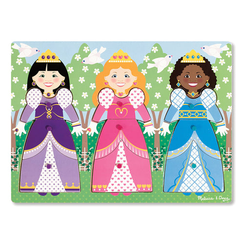 rompecabeza troquelado   princesas para vestir